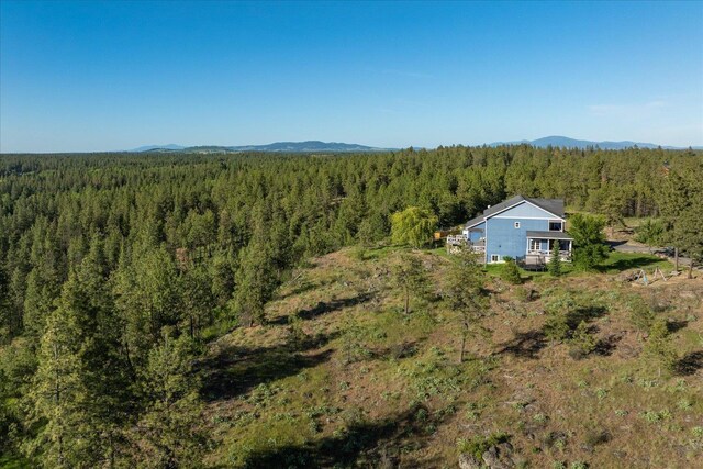 22828 S Gateway Ln, Cheney, WA 99004 - bird's eye view with a mountain view and a forest view