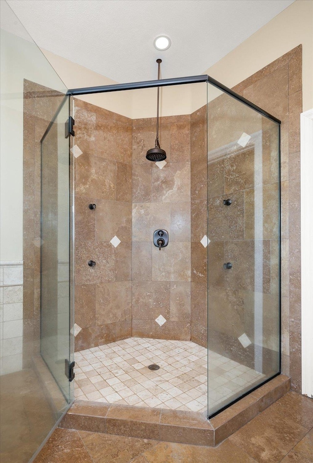 22828 S Gateway Ln, Cheney, WA 99004 - full bath with recessed lighting and a stall shower