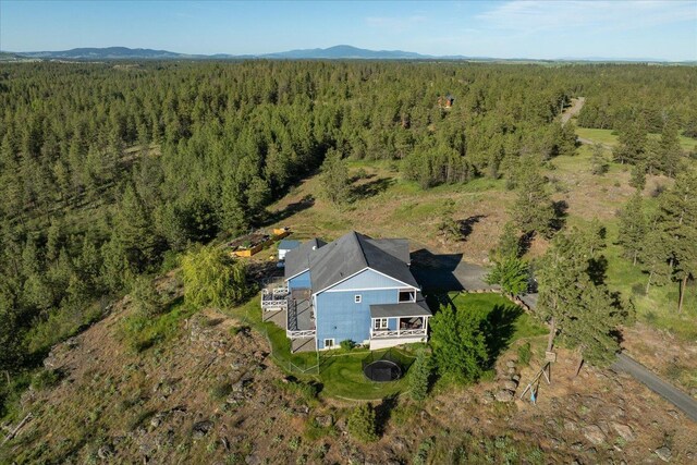 22828 S Gateway Ln, Cheney, WA 99004 - bird's eye view featuring a view of trees