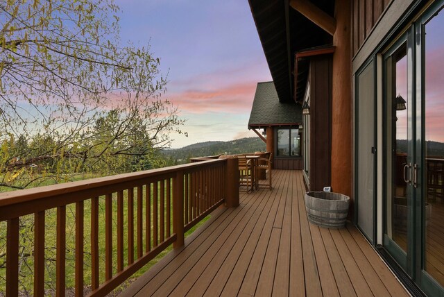 view of deck