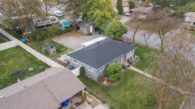 aerial view