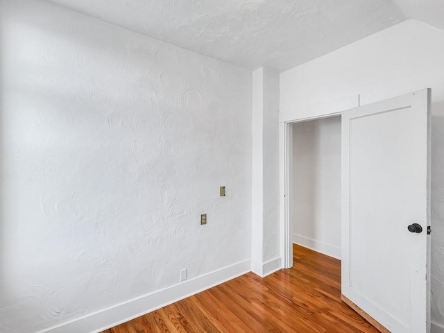 610 Ross St, Davenport, WA 99122 - unfurnished bedroom with baseboards and wood finished floors