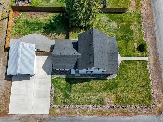 610 Ross St, Davenport, WA 99122 - drone / aerial view