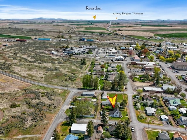 610 Ross St, Davenport, WA 99122 - bird's eye view with a mountain view