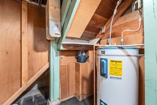 utilities featuring electric water heater