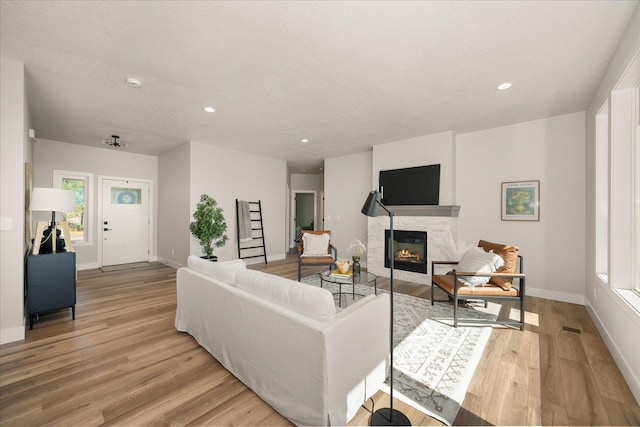 12822 S Sherman Rd, Spokane, WA 99224 - dining area featuring recessed lighting, baseboards, and light wood-style floors