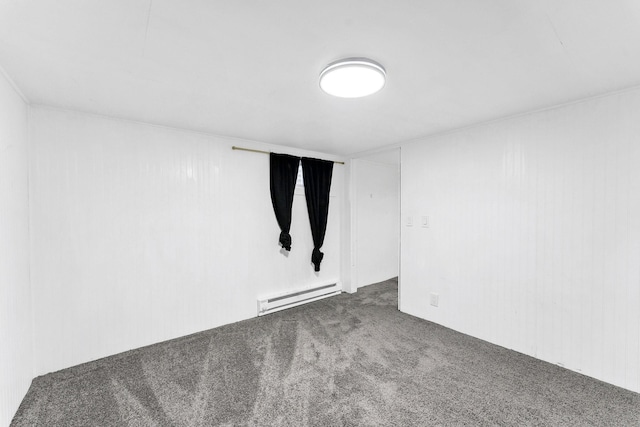 5804 N Regal St, Spokane, WA 99208 - unfurnished room with a baseboard radiator and carpet flooring