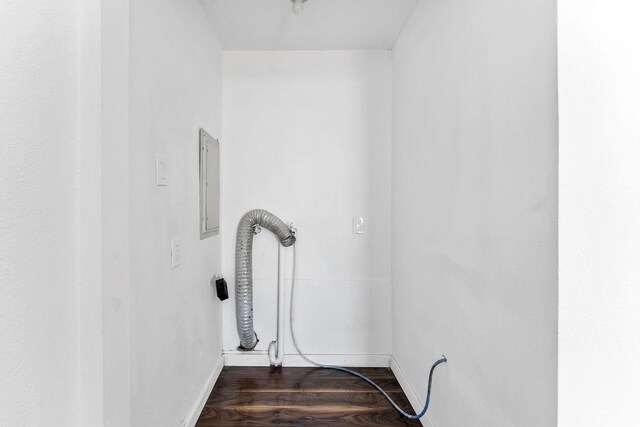 5804 N Regal St, Spokane, WA 99208 - details with baseboards and wood finished floors