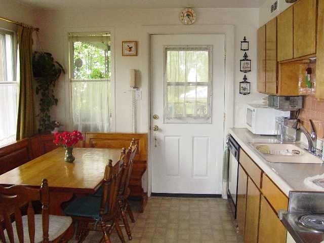 view of dining area