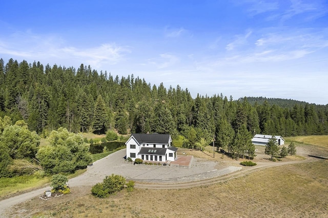 572 Smiley Ln, Newport, WA 99156 - bird's eye view with a wooded view