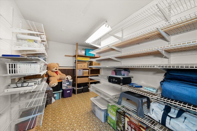 view of storage