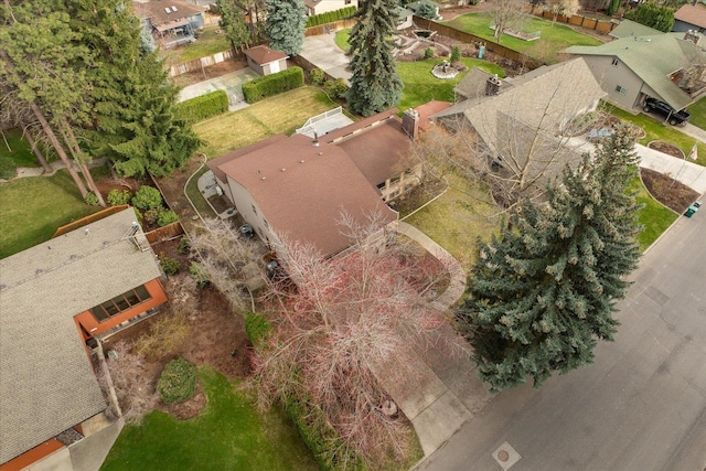 drone / aerial view