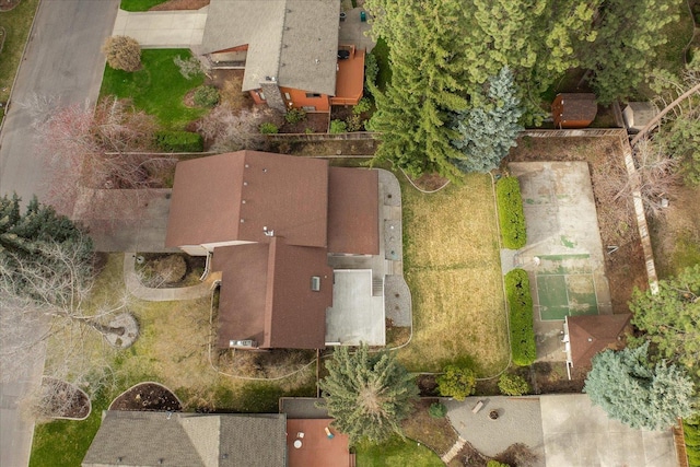 aerial view