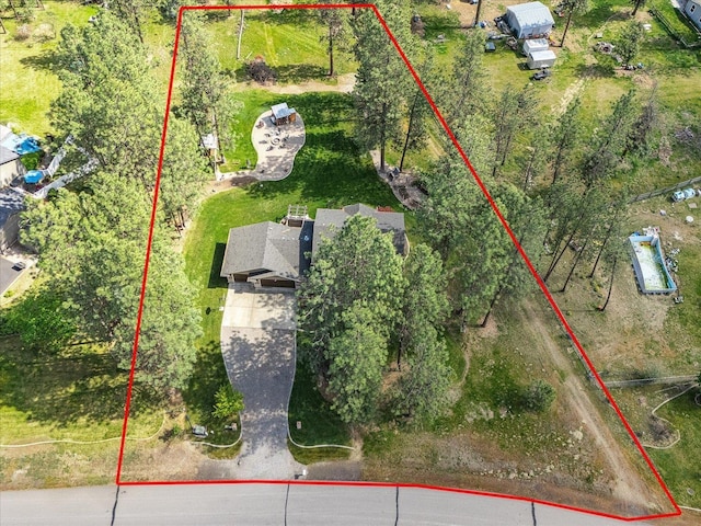 16503 N Mockingbird Ln, Nine Mile Falls, WA 99026 - drone / aerial view