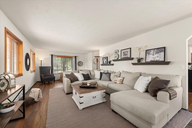 16503 N Mockingbird Ln, Nine Mile Falls, WA 99026 - living area featuring wood finished floors