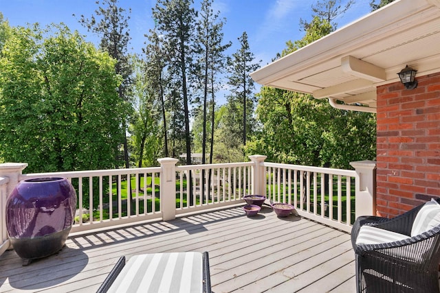 615 E 16th Ave, Spokane, WA 99203 - view of wooden deck
