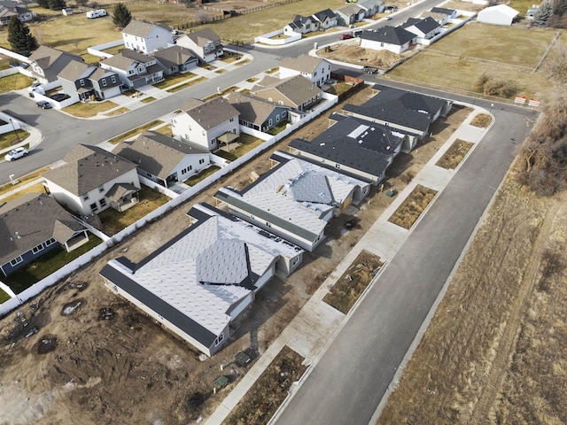 birds eye view of property featuring a residential view