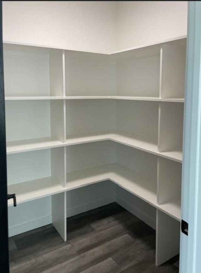 view of pantry
