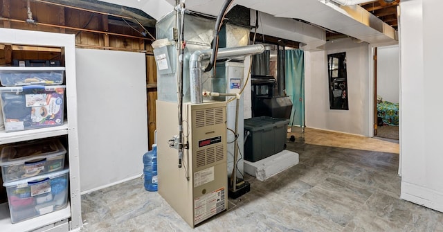 utilities featuring heating unit