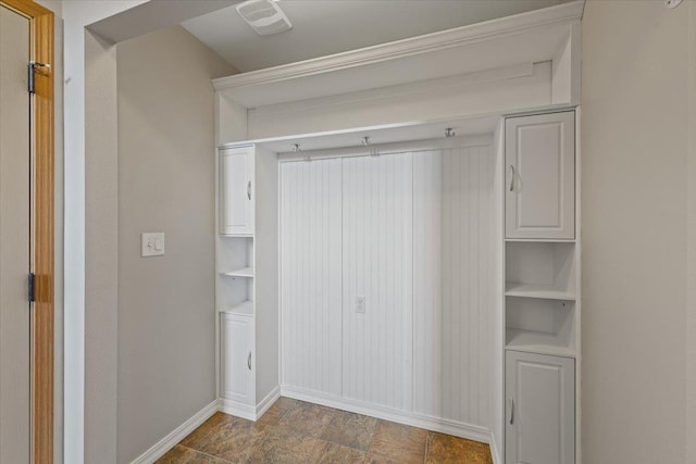 closet with visible vents