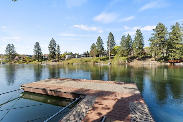 8605 E S Riverway Ave, Spokane, WA 99212 - view of dock featuring a water view
