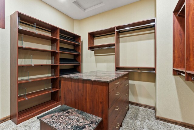 8605 E S Riverway Ave, Spokane, WA 99212 - spacious closet featuring carpet floors and attic access