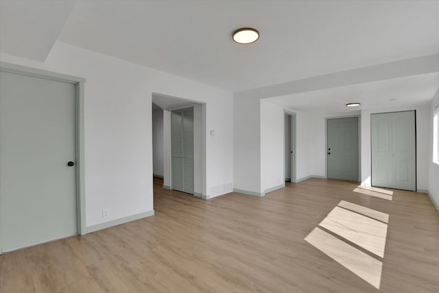1801 W Sharp Ave, Spokane, WA 99201 - unfurnished room featuring light wood-type flooring and baseboards