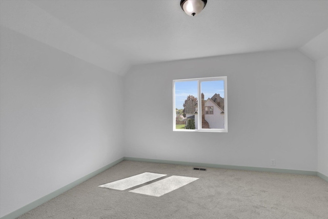 1801 W Sharp Ave, Spokane, WA 99201 - bonus room featuring vaulted ceiling and carpet flooring