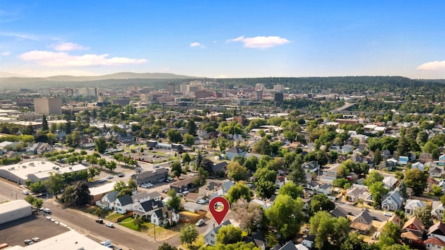 1801 W Sharp Ave, Spokane, WA 99201 - drone / aerial view of mountains