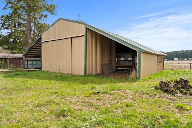 3247 Jumpoff Way, Valley, WA 99181 - view of pole building featuring a lawn
