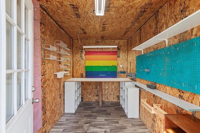 view of storage