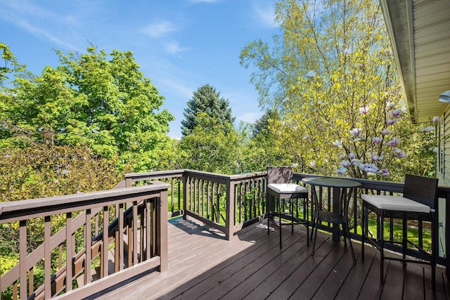 view of deck