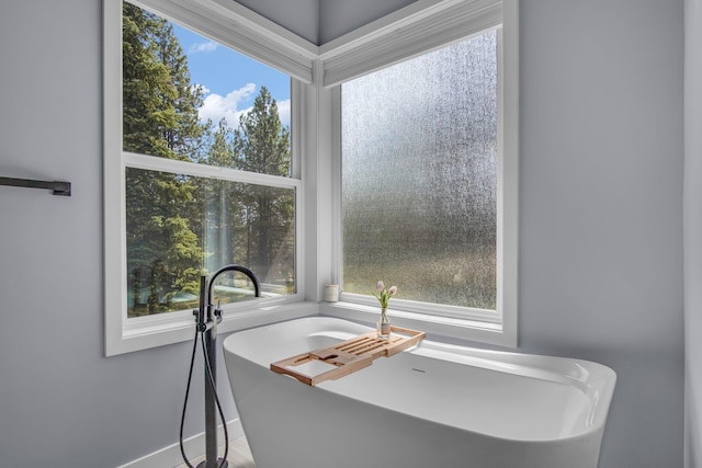 21724 N Perry Rd, Colbert, WA 99005 - interior space with a freestanding tub