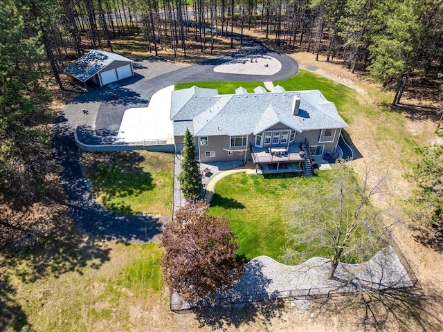 21724 N Perry Rd, Colbert, WA 99005 - bird's eye view