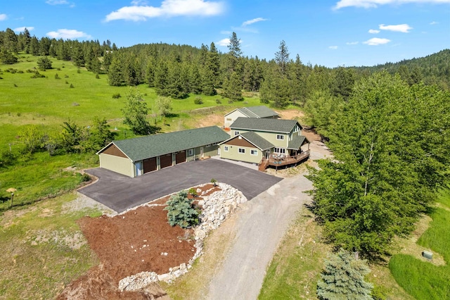 16717 E Washington Rd, Valleyford, WA 99036 - view from above of property featuring a heavily wooded area