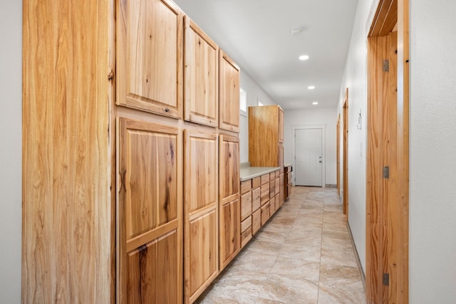 16717 E Washington Rd, Valleyford, WA 99036 - hallway with recessed lighting