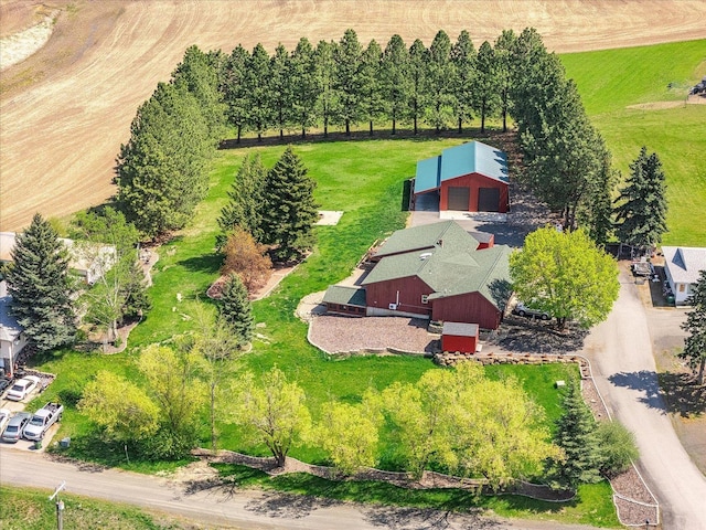 406 N Northridge Way, Fairfield, WA 99012 - drone / aerial view featuring a rural view