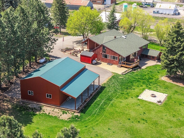 406 N Northridge Way, Fairfield, WA 99012 - drone / aerial view