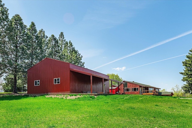 406 N Northridge Way, Fairfield, WA 99012 - exterior space with a lawn