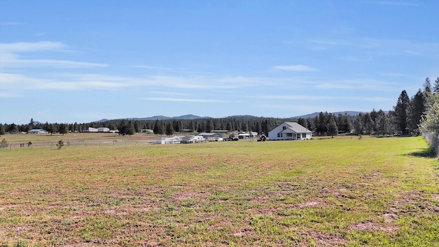 32715 N Elk Chattaroy Rd, Chattaroy, WA 99003 - view of green lawn with a mountain view and a view of rural / pastoral area