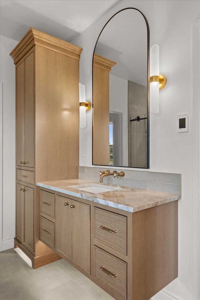 full bath featuring vanity