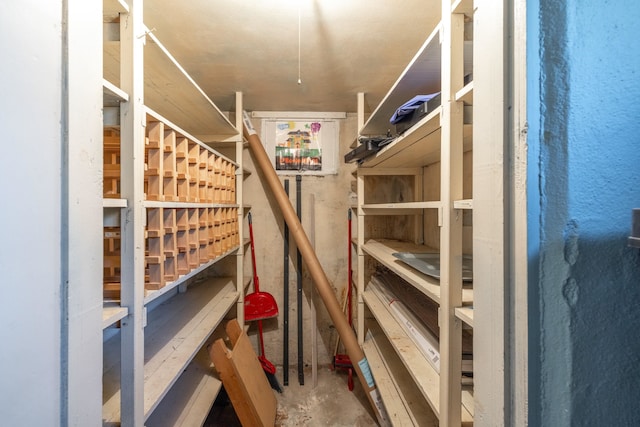 view of storage