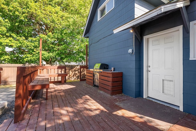 1815 E Longfellow Avenue 1817E. Longfellow Ave, Spokane, WA 99207 - deck with a grill