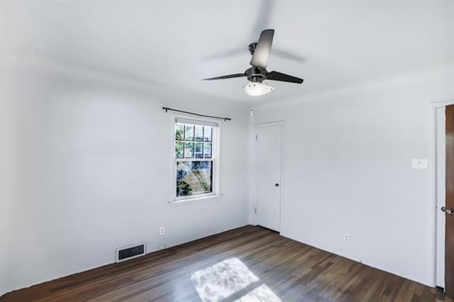 2424 W Fairview Ave, Spokane, WA 99205 - unfurnished room featuring wood finished floors and a ceiling fan
