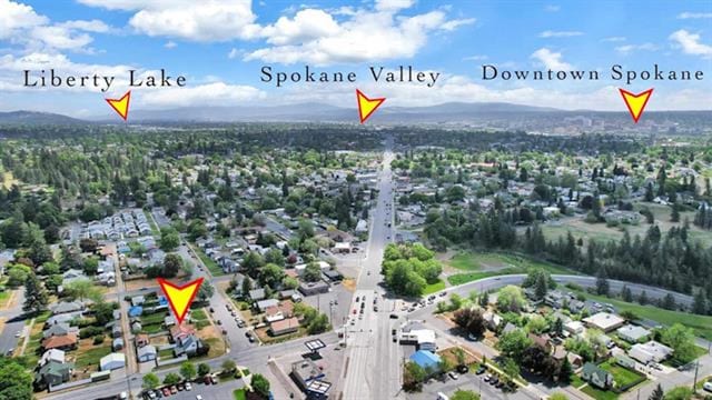 2424 W Fairview Ave, Spokane, WA 99205 - aerial overview of property's location