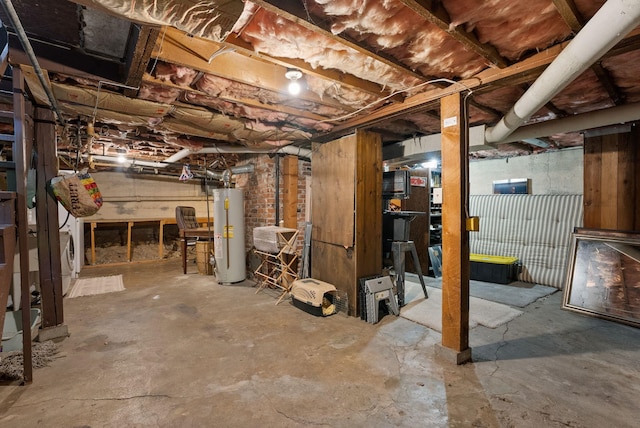 901 W 15th Ave, Spokane, WA 99203 - unfinished below grade area with water heater
