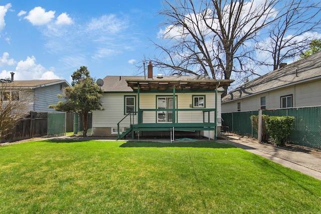 314 W Buckeye Ave, Spokane, WA 99205 - rear view of house featuring a chimney and a shingled roof