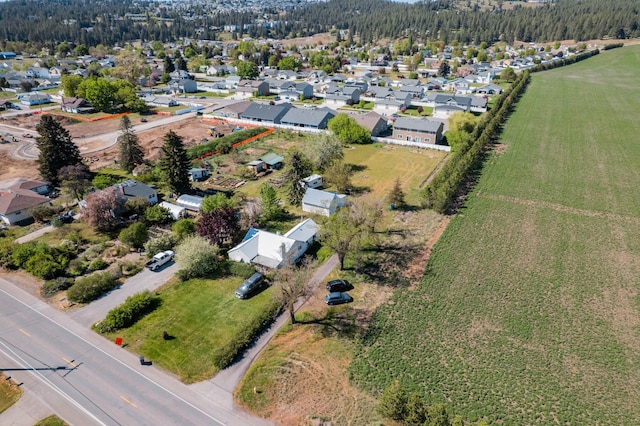 view of property location with nearby suburban area