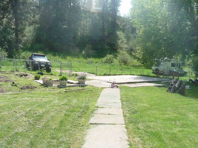 view of yard