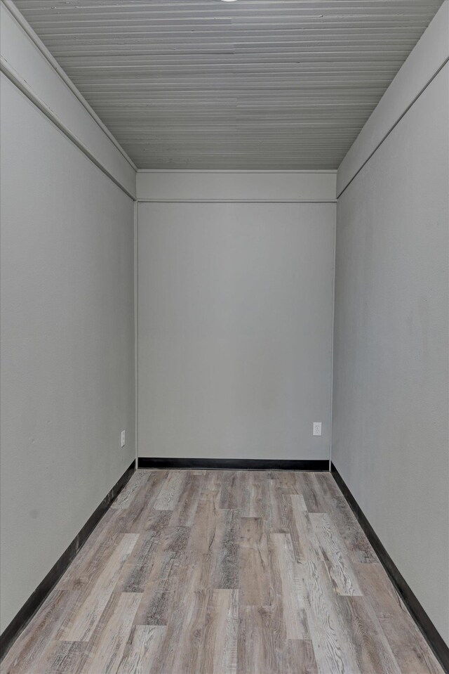 1121 W Knox Ave, Spokane, WA 99205 - unfurnished room featuring light wood-style flooring and baseboards